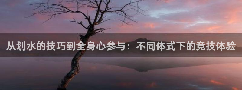 熊猫体育app官网入口：从划水的技巧到全身心参与：不同体式下的竞技体验